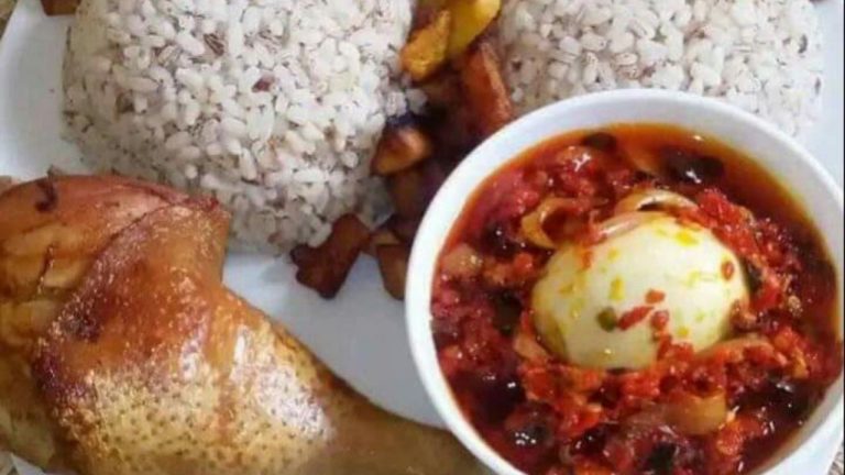 How To Cook Ofada Rice And Stew| Easy Guide - My Family Pride