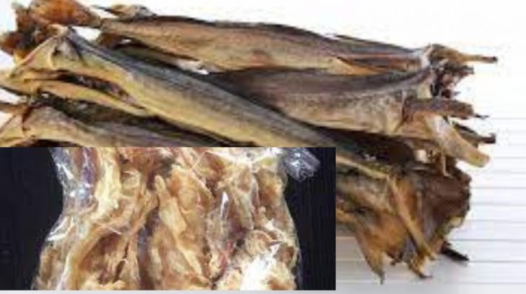 Stockfish Dried fish. Salty fish. Smelt. Bichok. 250gram or 8,8oz