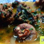 Nigerian goatmeat pepper soup